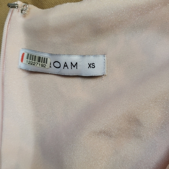 Roam Mykonos Pink Lace Sheath Dress sz XS - Picture 5 of 8